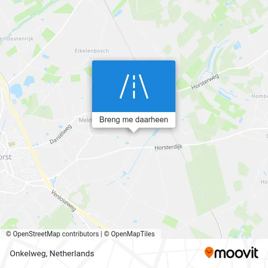 Onkelweg kaart