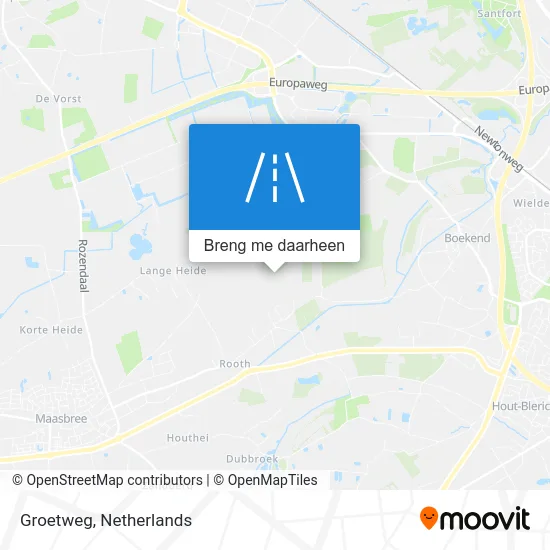 Groetweg kaart