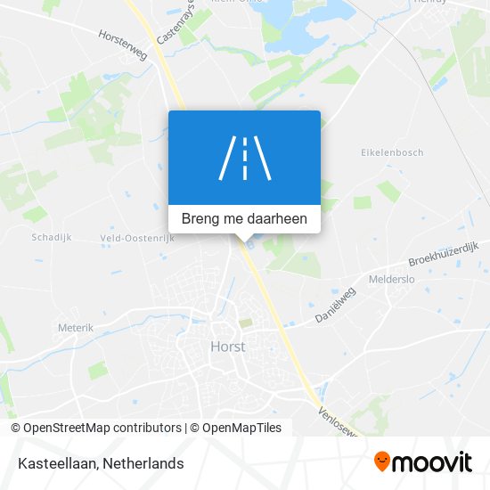 Kasteellaan kaart