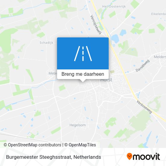 Burgemeester Steeghsstraat kaart