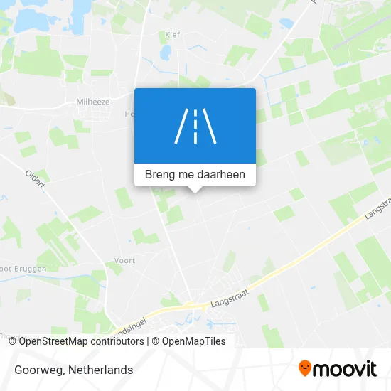 Goorweg kaart
