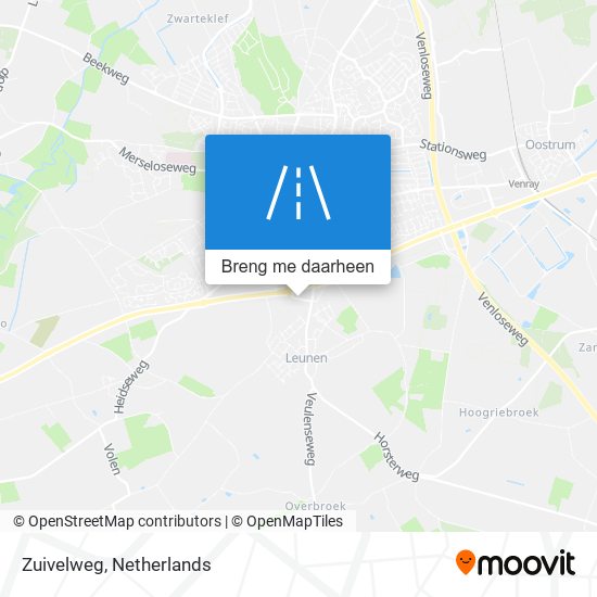 Zuivelweg kaart