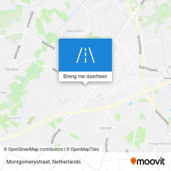 Montgomerystraat kaart