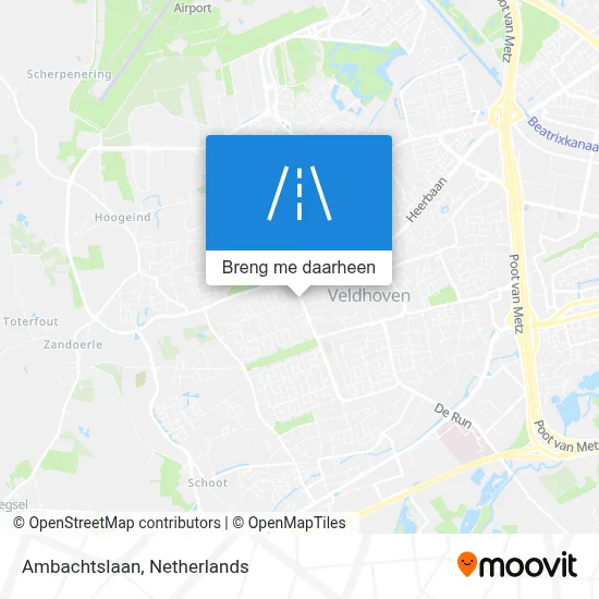 Ambachtslaan kaart