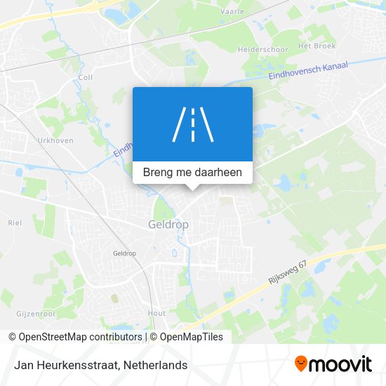 Jan Heurkensstraat kaart