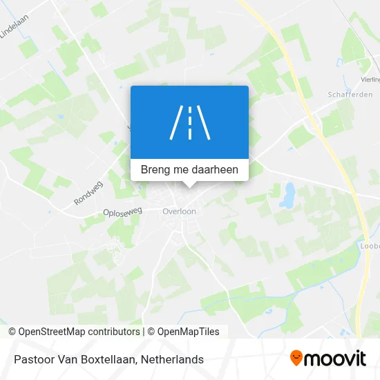 Pastoor Van Boxtellaan kaart