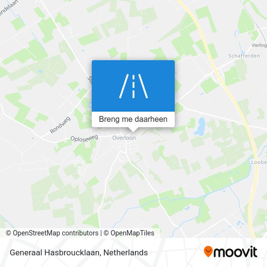 Generaal Hasbroucklaan kaart