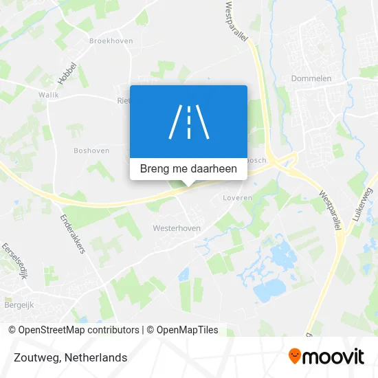 Zoutweg kaart
