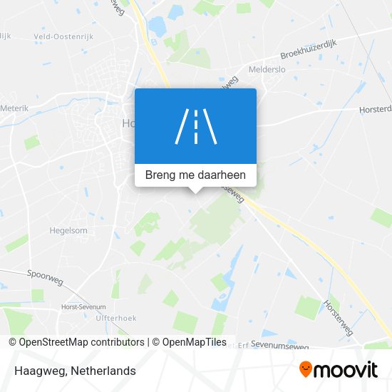 Haagweg kaart