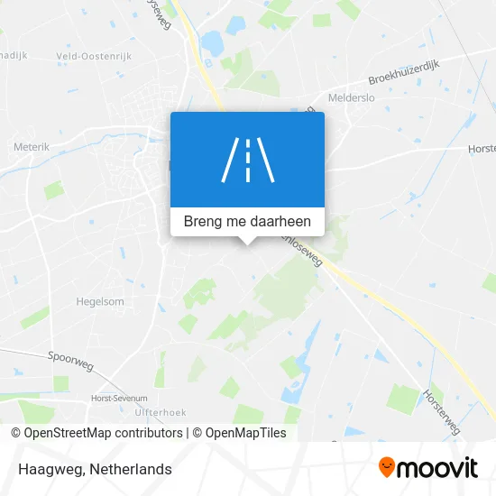 Haagweg kaart
