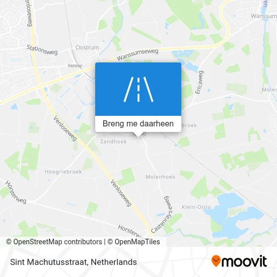 Sint Machutusstraat kaart