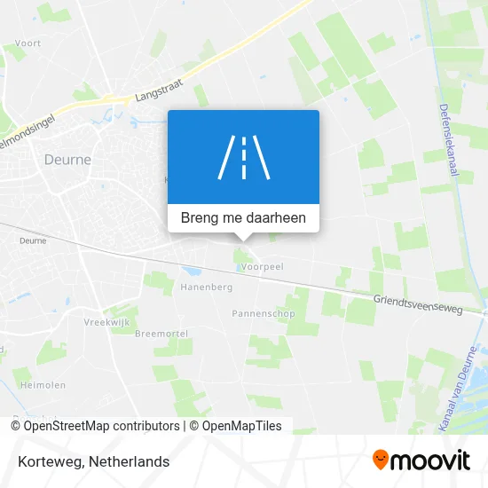 Korteweg kaart