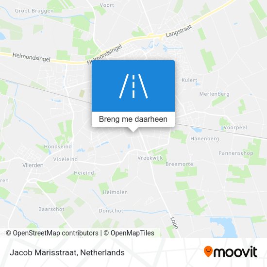 Jacob Marisstraat kaart