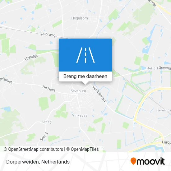 Dorperweiden kaart