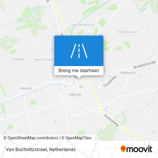 Van Bocholtzstraat kaart