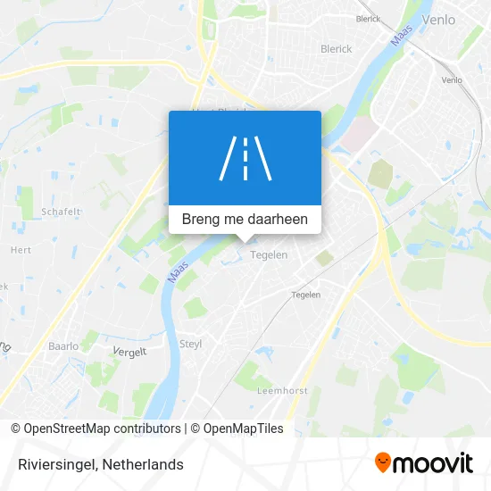 Riviersingel kaart