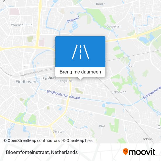 Bloemfonteinstraat kaart