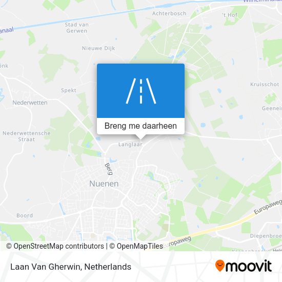 Laan Van Gherwin kaart