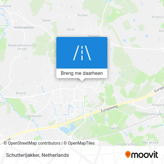 Schutterijakker kaart