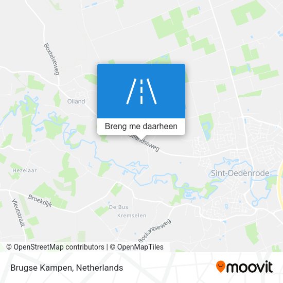 Brugse Kampen kaart