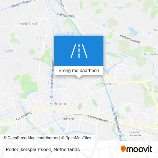 Rederijkersplantsoen kaart