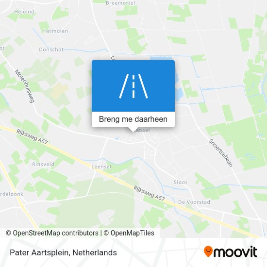 Pater Aartsplein kaart