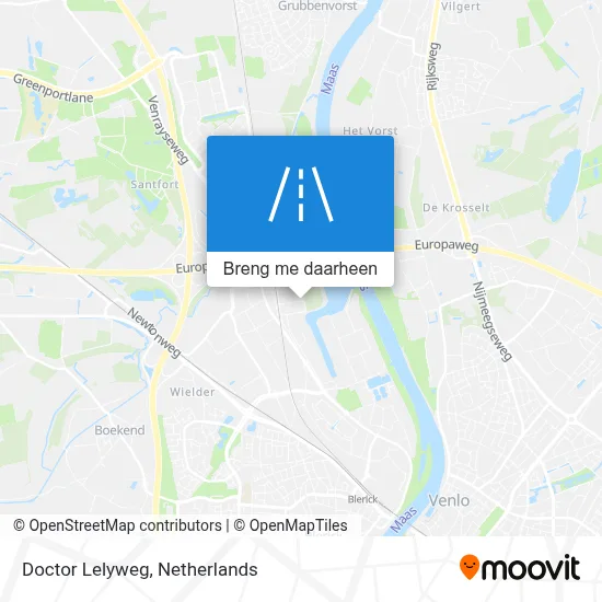 Doctor Lelyweg kaart