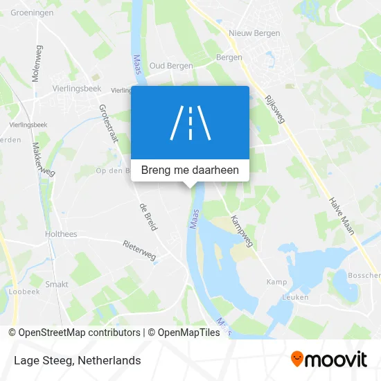 Lage Steeg kaart