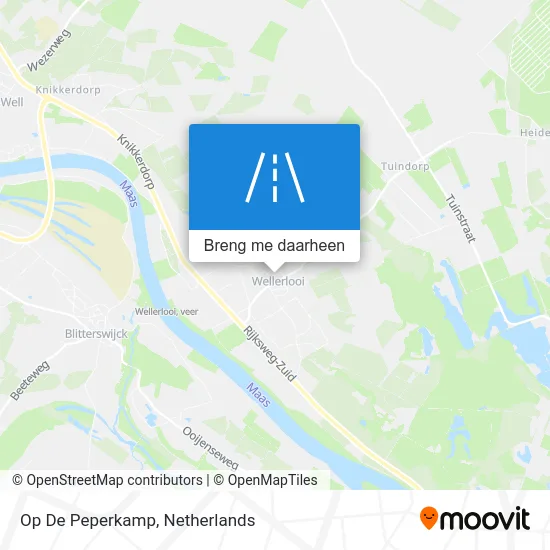 Op De Peperkamp kaart