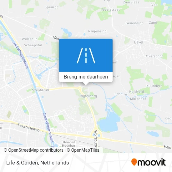 Life & Garden kaart