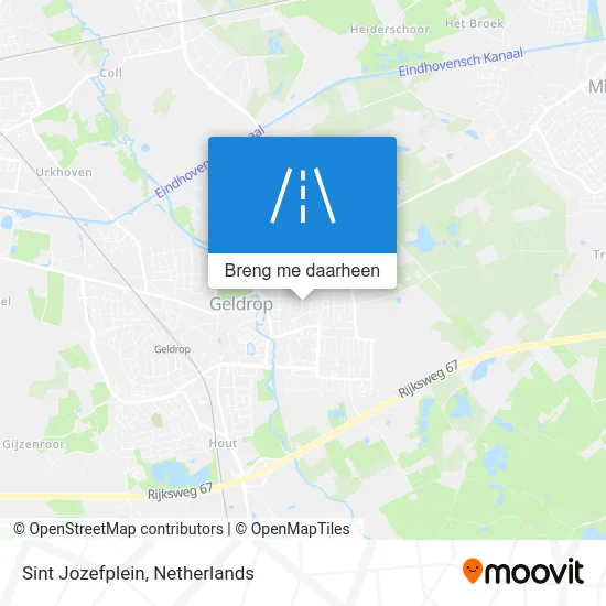 Sint Jozefplein kaart