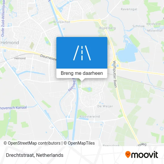 Drechtstraat kaart