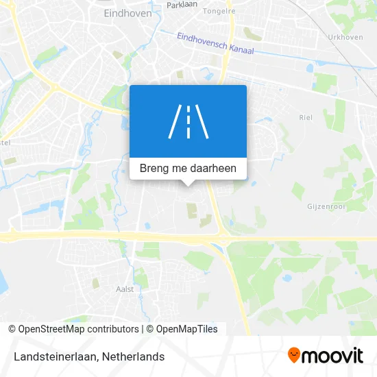 Landsteinerlaan kaart