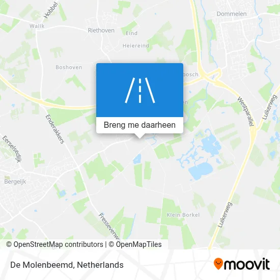 De Molenbeemd kaart