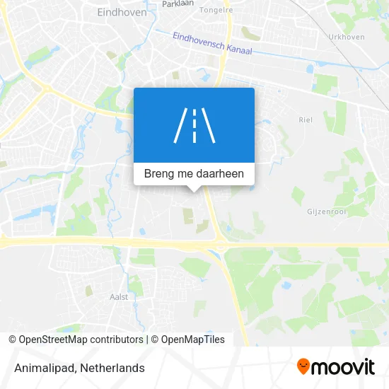 Animalipad kaart