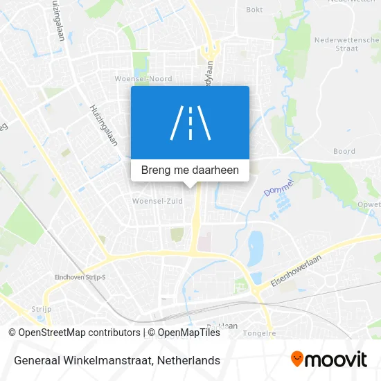 Generaal Winkelmanstraat kaart