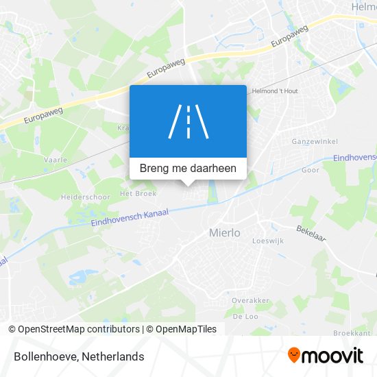 Bollenhoeve kaart