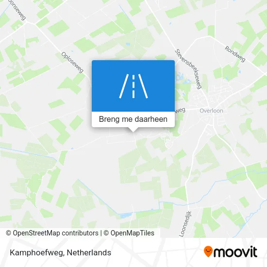 Kamphoefweg kaart