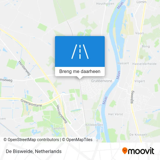De Bisweide kaart