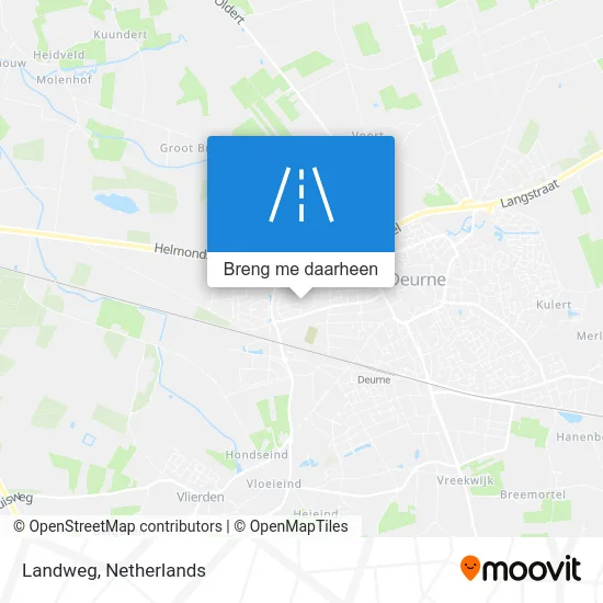 Landweg kaart