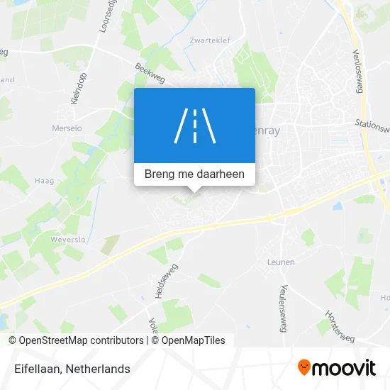 Eifellaan kaart