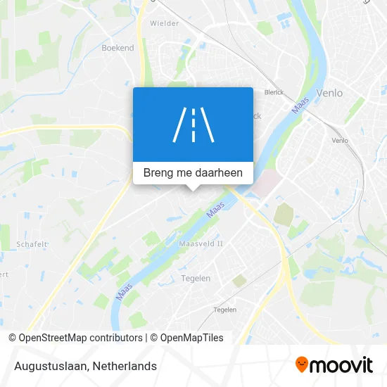 Augustuslaan kaart