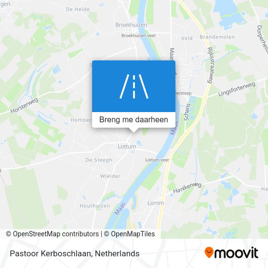 Pastoor Kerboschlaan kaart