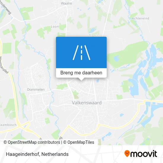 Haageinderhof kaart