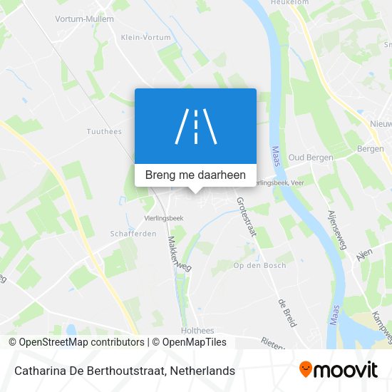Catharina De Berthoutstraat kaart