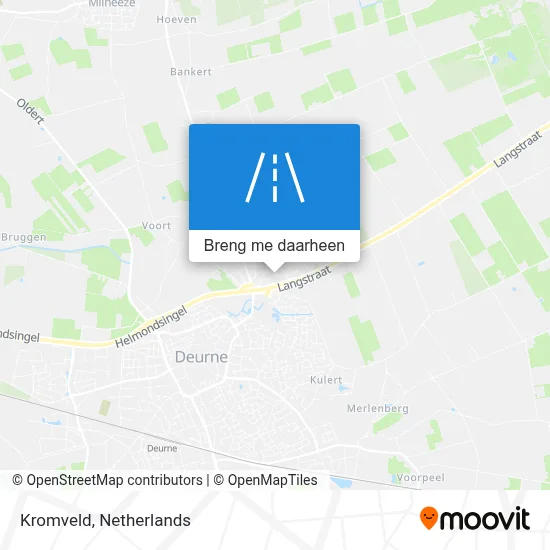 Kromveld kaart