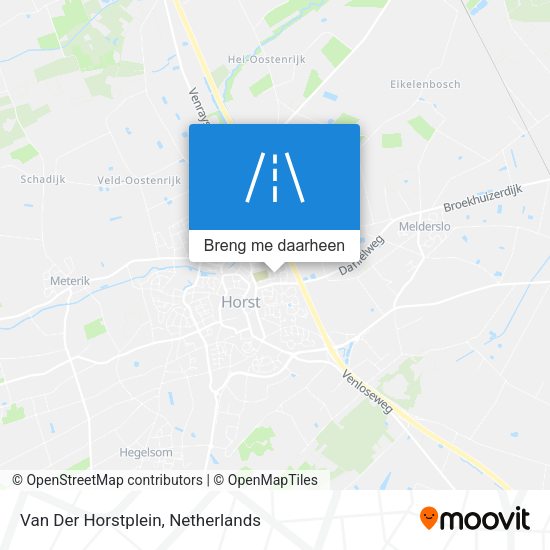 Van Der Horstplein kaart