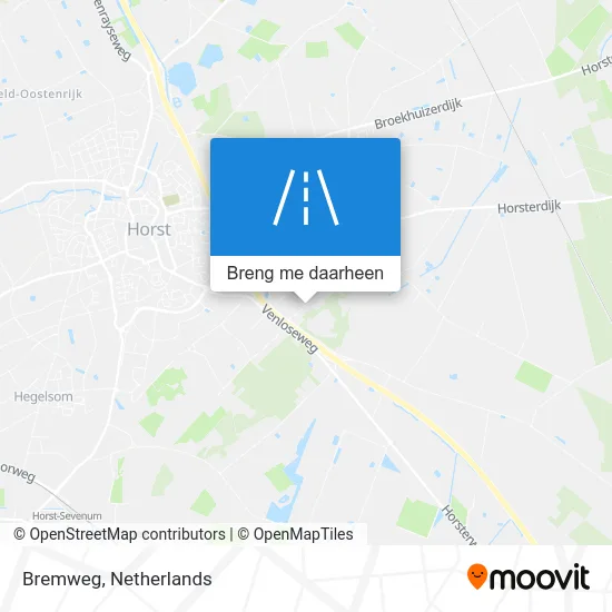 Bremweg kaart