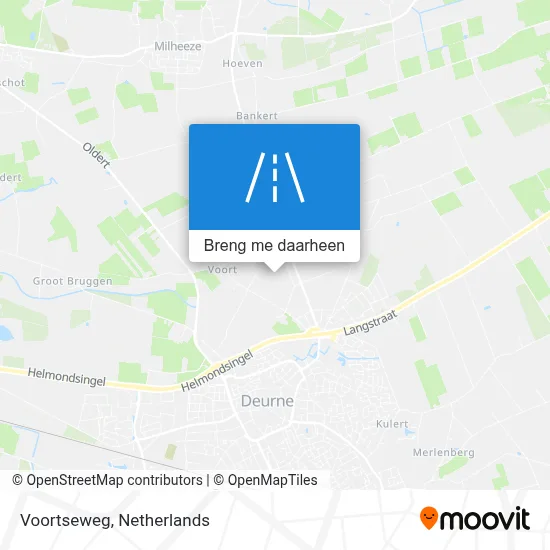 Voortseweg kaart
