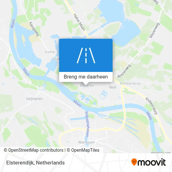Elsterendijk kaart